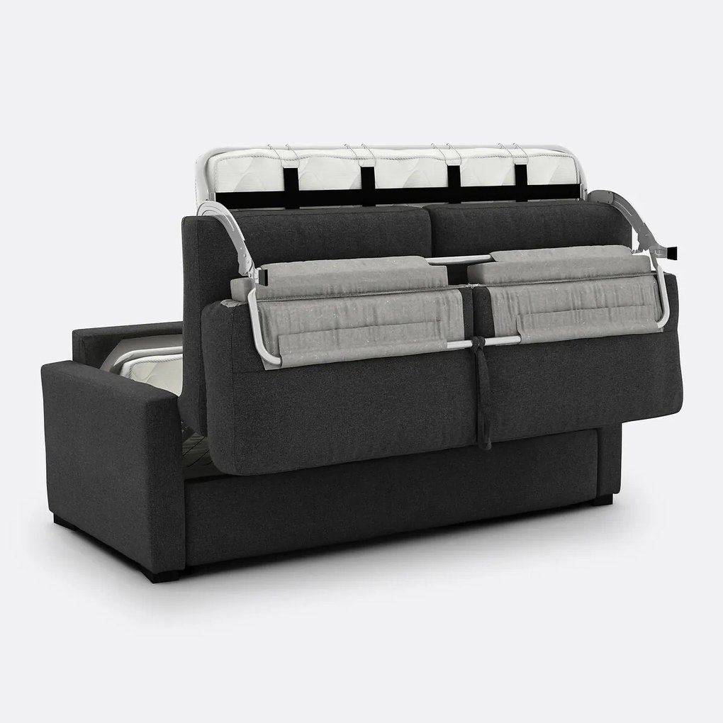Slaapbank voor 2, 3 of 4 personen, Comfort Bultex®, van polyester, TIMOR