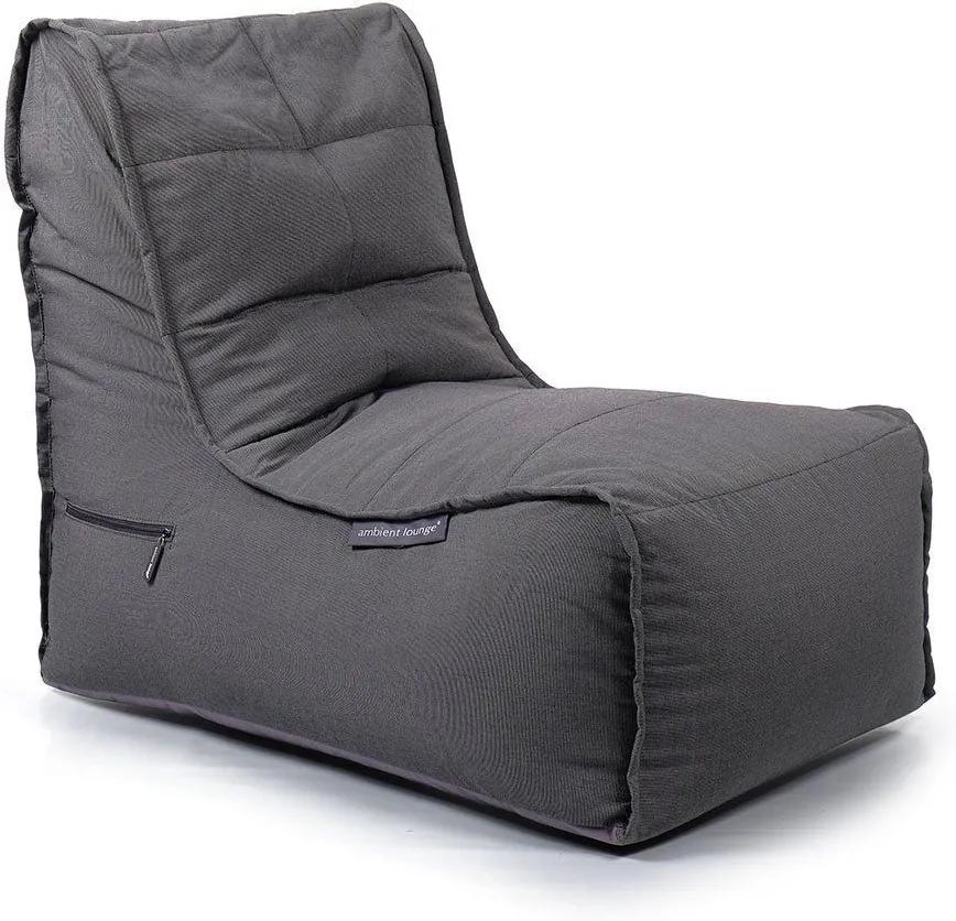 Ambient Lounge Outdoor Evolution Sofa - Black Rock