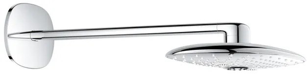 GROHE Rainshower Duo 360 Hoofddouche - 36.1x22cm - 2 straalsoorten - wandarm 45cm - chroom 26254000