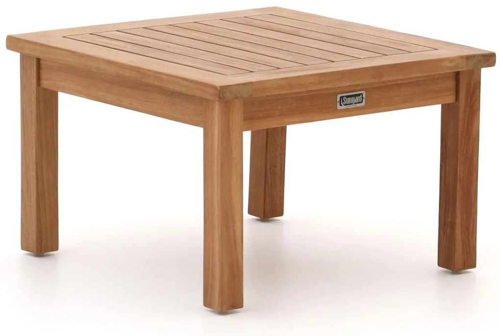 + 10% kassakorting | Bijzettafel tuin Sunyard | Vierkant  | Tuintafel Teakhout | 60x60cm | Kees Smit Tuinmeubelen