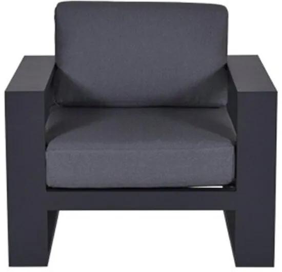 Cube lounge fauteuil - carbon black