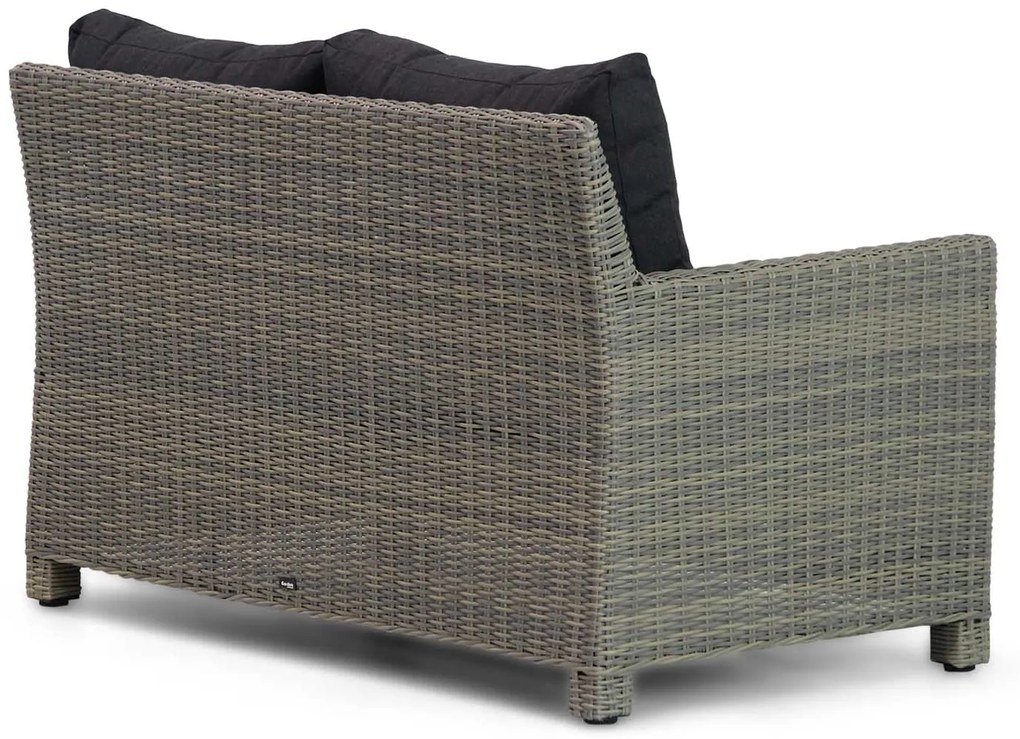 Dining Loungeset 6 personen Wicker Taupe  Garden Collections Lusso/Hamilton