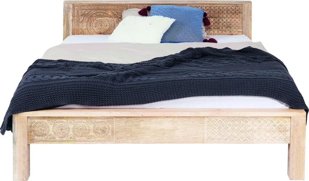 Bed Masssief Mangohout 180 Cm