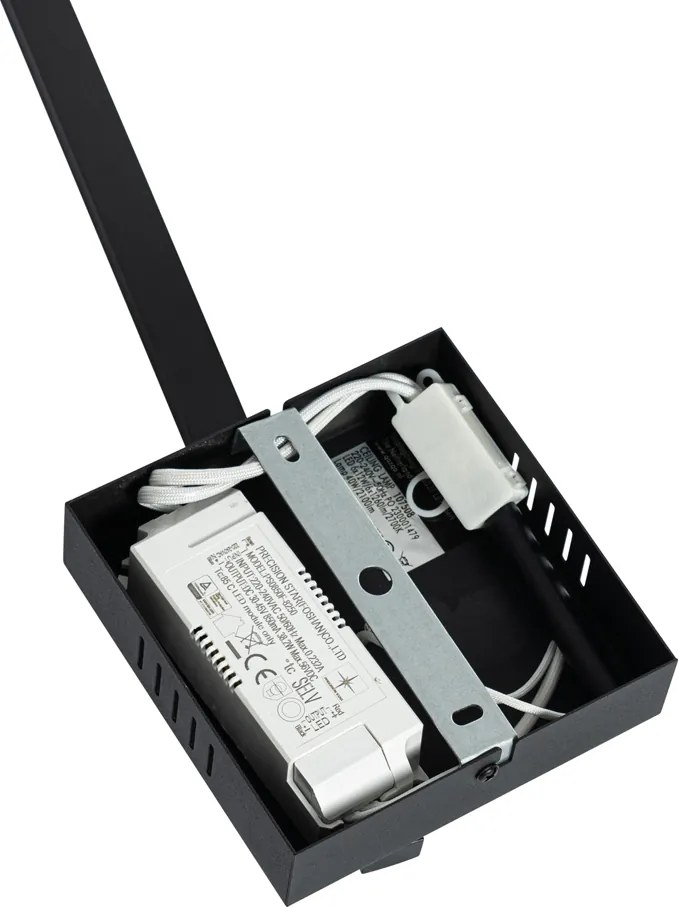 Plafondlamp zwart 300 cm incl. LED 3-staps dimbaar verstelbaar - Annuschka