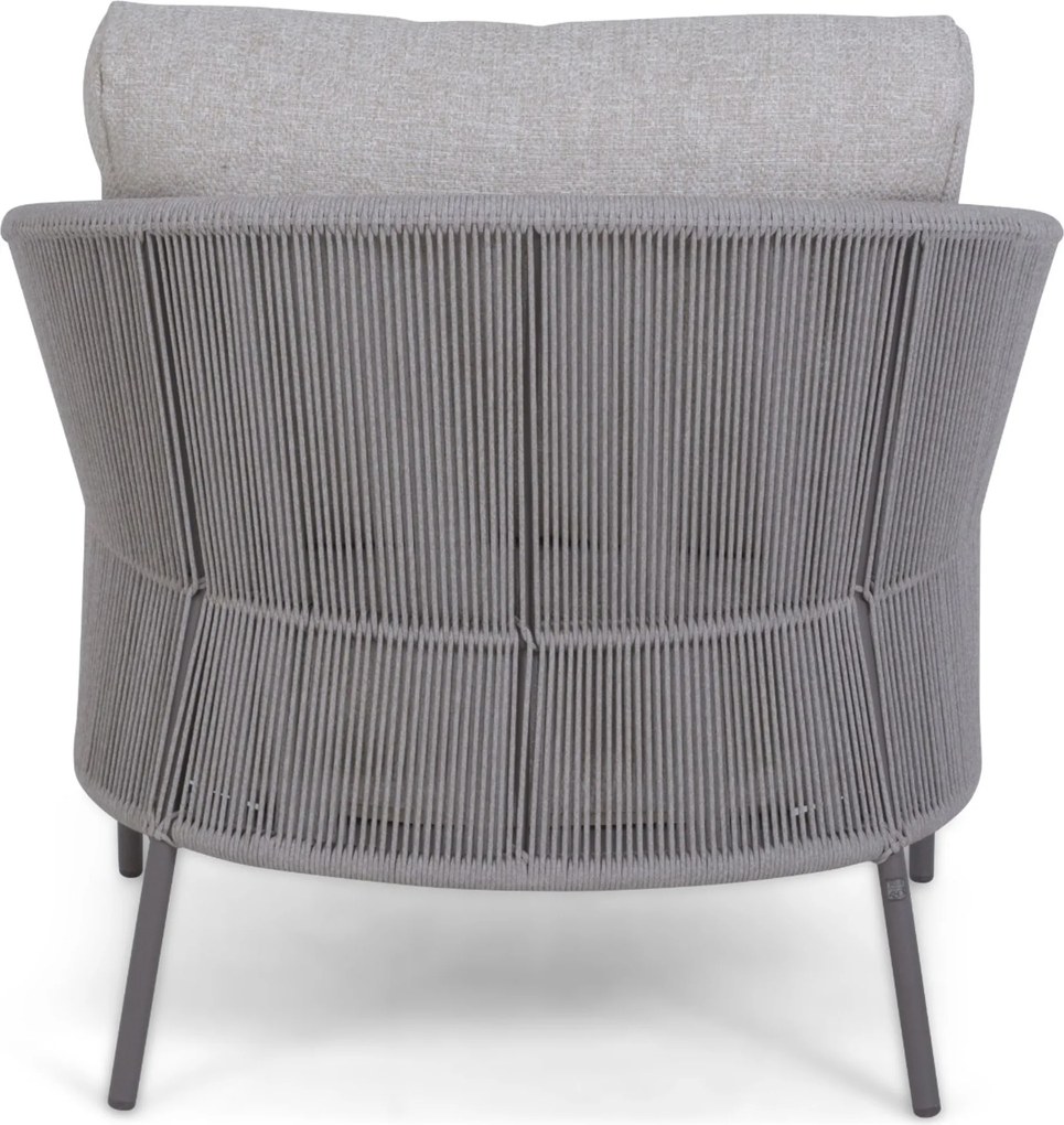 4 Seasons Outdoor Seasons Florence Living Chair CARAMEL Aluminium/rope Taupe