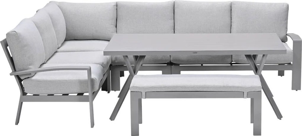 Garden Impressions Camilo lounge dining set 6-delig – taupe - Valley sand