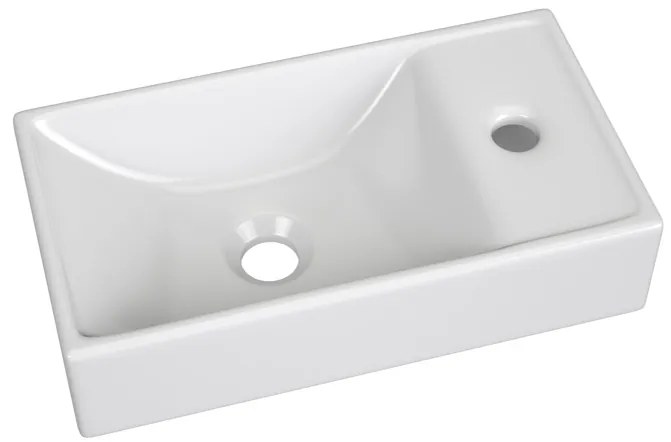 Comad Aruba Craft toiletmeubel 40cm met witte fontein en kraangat eiken