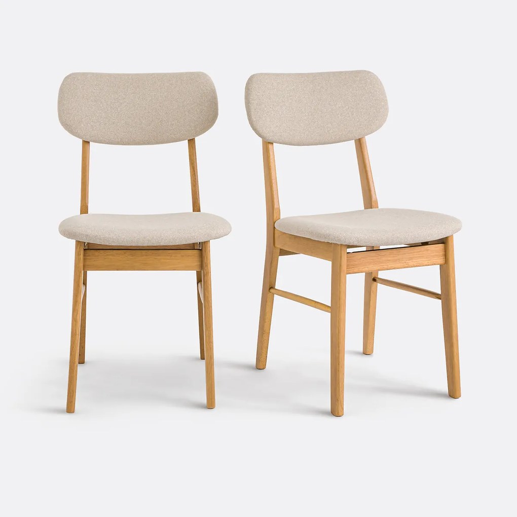 Set van 2 vintage stoelen Selyn