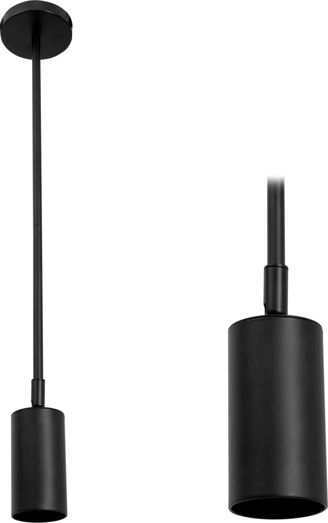 HANGLAMP ZWART APP609-1C