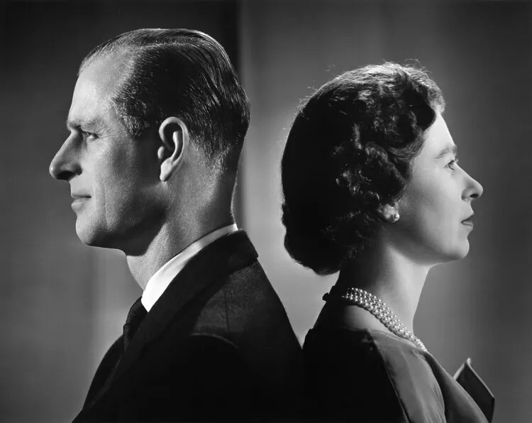 Foto Queen Elizabeth II And Prince Philip Portrait, Michael Ochs Archives