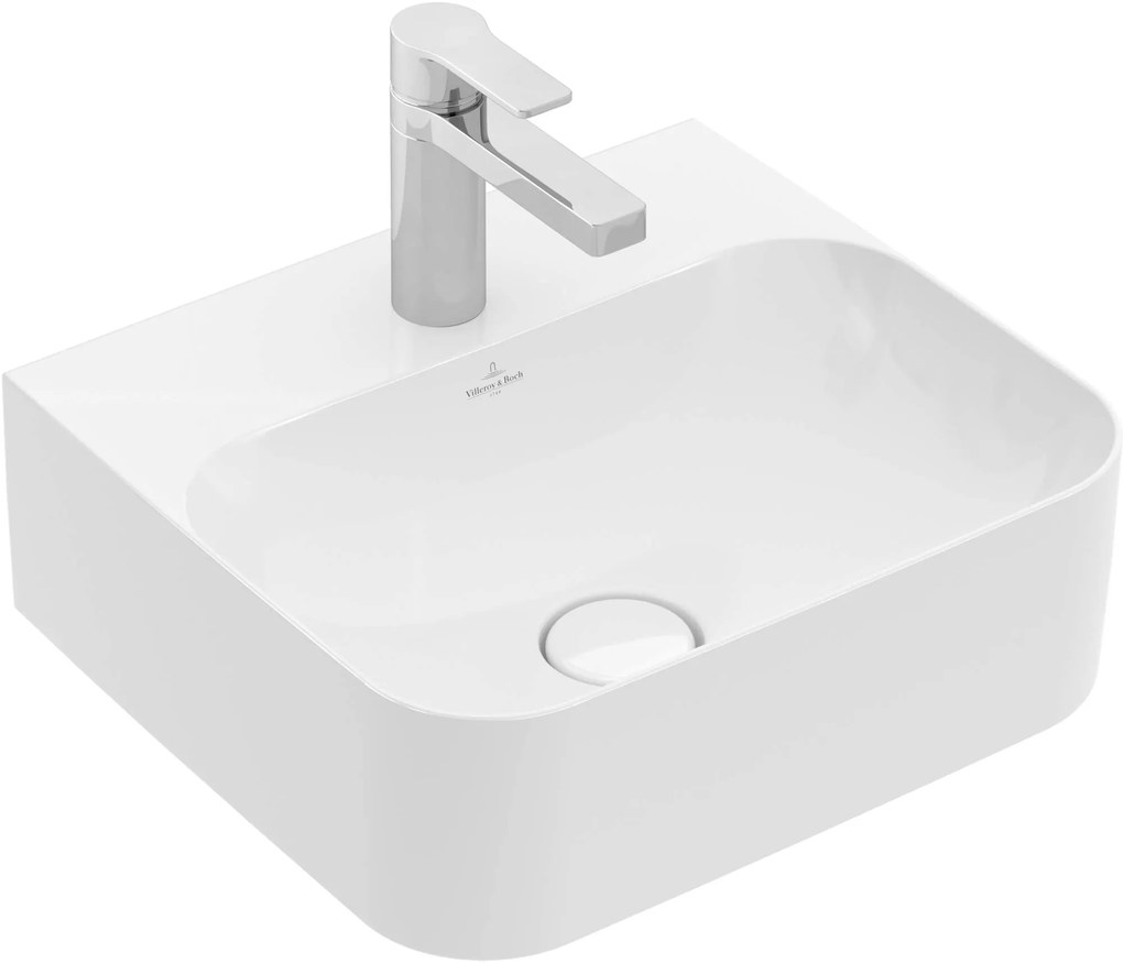 Villeroy & Boch Finion Fontein 1 kraangat 45x39 cm Wit Alpin CeramicPlus