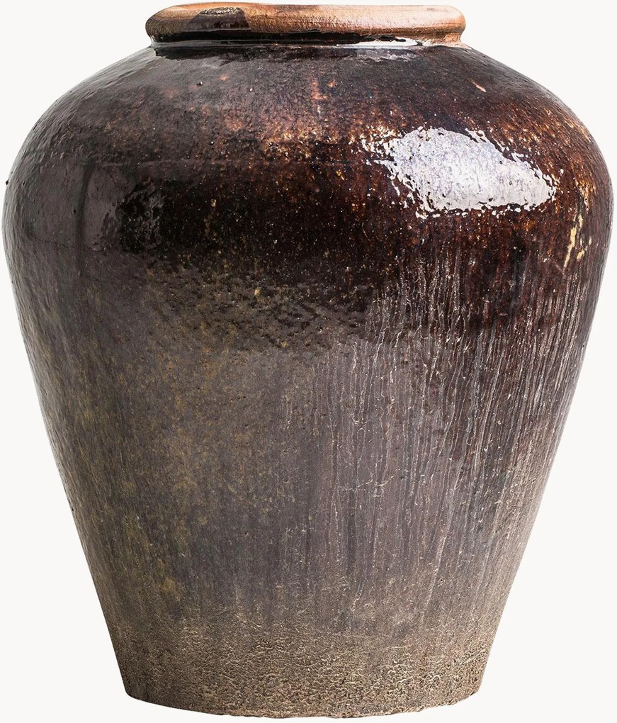 Vloervaas Lappe van keramiek, H 65 cm