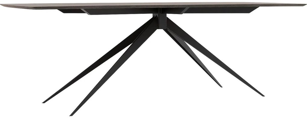 Goossens Excellent Eettafel Uniek, Semi rechthoekig 240 x 100 cm