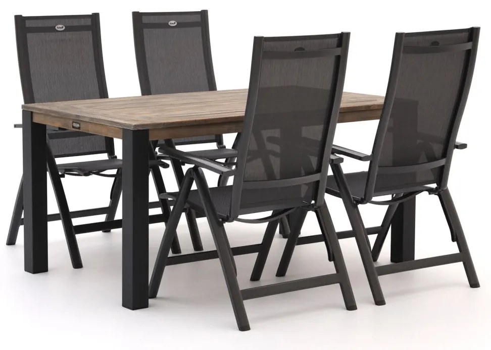 Diningset Hartman  | 4 personen | Tuinset aluminium | 5-delig | Kees Smit Tuinmeubelen