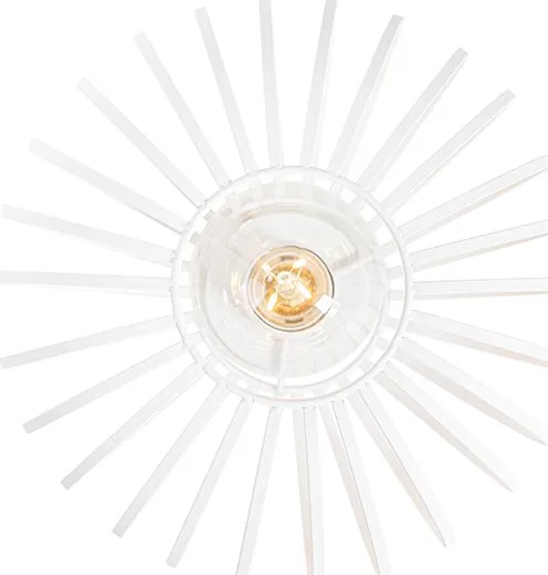 Design plafondlamp wit 30 cm - Johanna