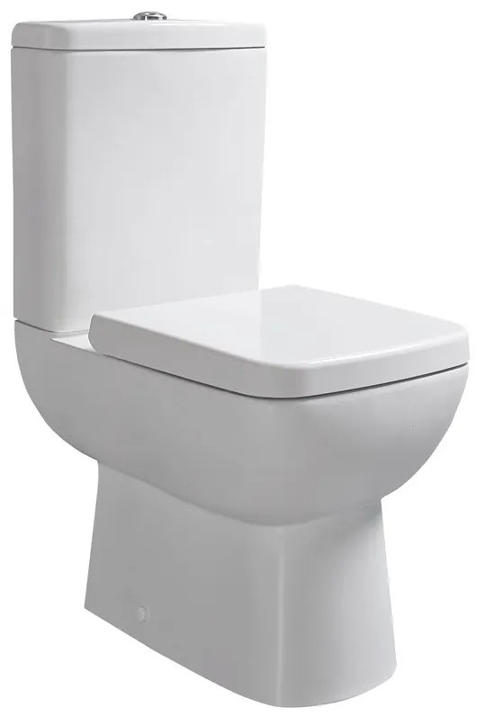 Sapho Tyana staand compact toilet wit