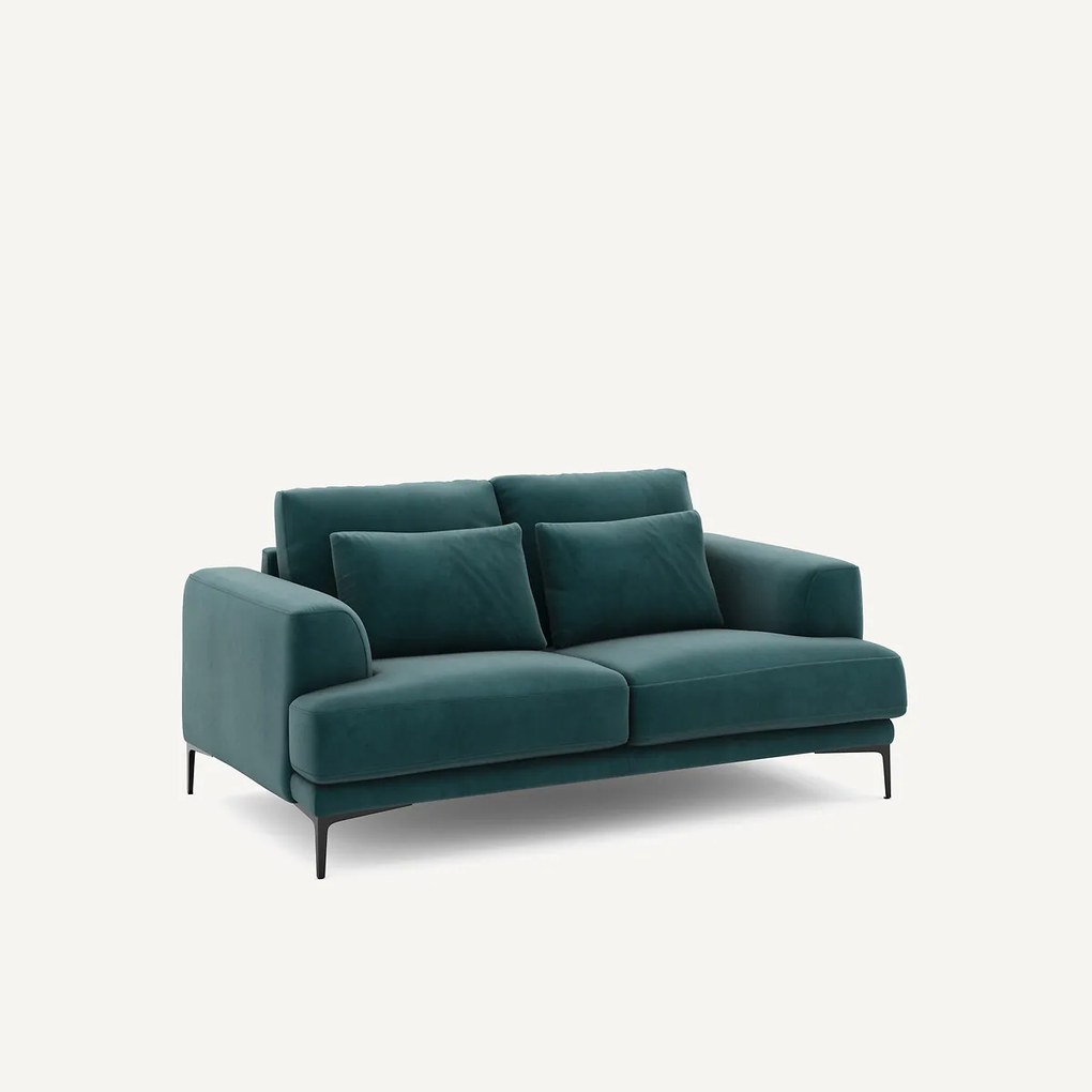 Bank 2-zit in fluweel, Marsile