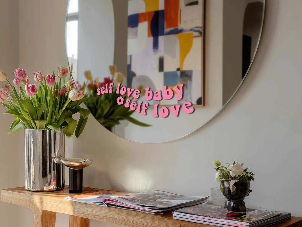 Spiegelsticker S25 – Self love baby