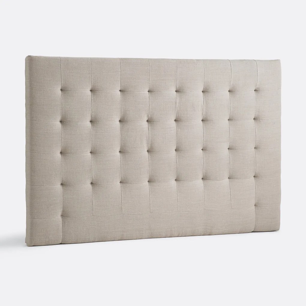 Gecapitonneerd hoofdbord linnen H120cm, Selve