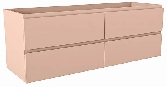 Mondiaz HAY wastafelonderkast - 140x45x50cm - 4 lades - softclose - Rosee M45159Rosee