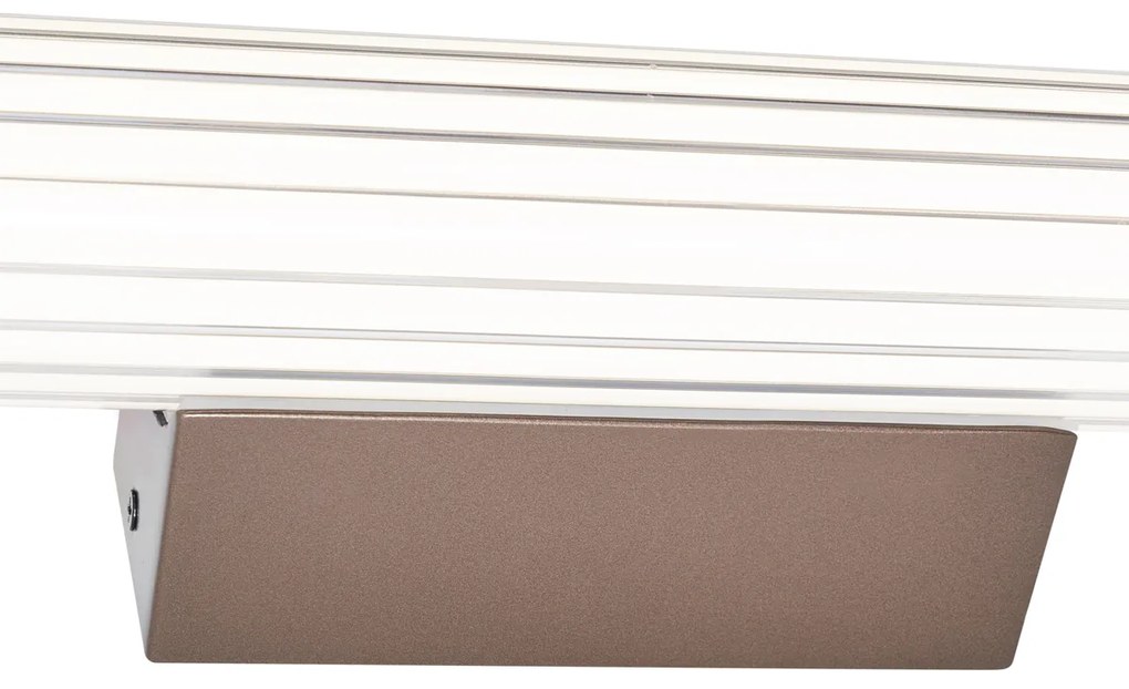 Retro wandlamp brons 60cm incl. LED IP44 - Coco Retro IP44 Binnenverlichting Lamp