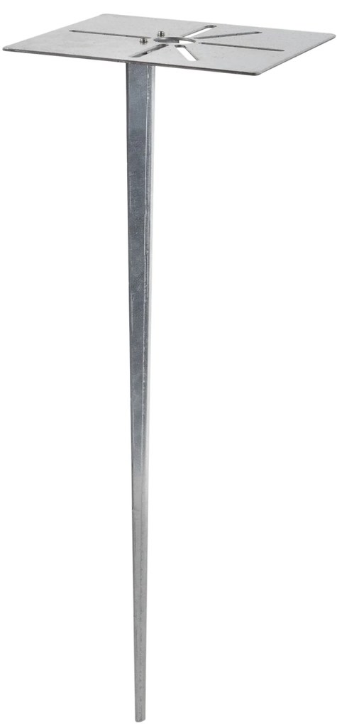 Buitenlamp roestbruin met grondpin en kabelmof 65cm IP44 - Baleno Industriele / Industrie / Industrial, Modern GU10 IP44 Buitenverlichting