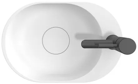 Riho Valor fontein ovaal 48x32cm wit mat