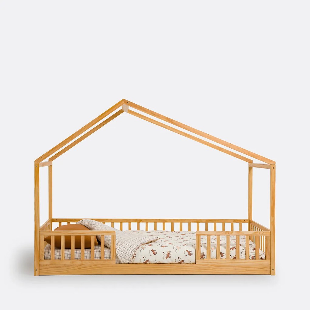 Kinderbed in massief dennenhout, Spidou