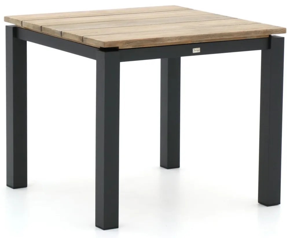 Tuin eettafel Bellagio  | Vierkant  | Tuintafel Teakhout | 90x90cm | 4 personen | Kees Smit Tuinmeubelen