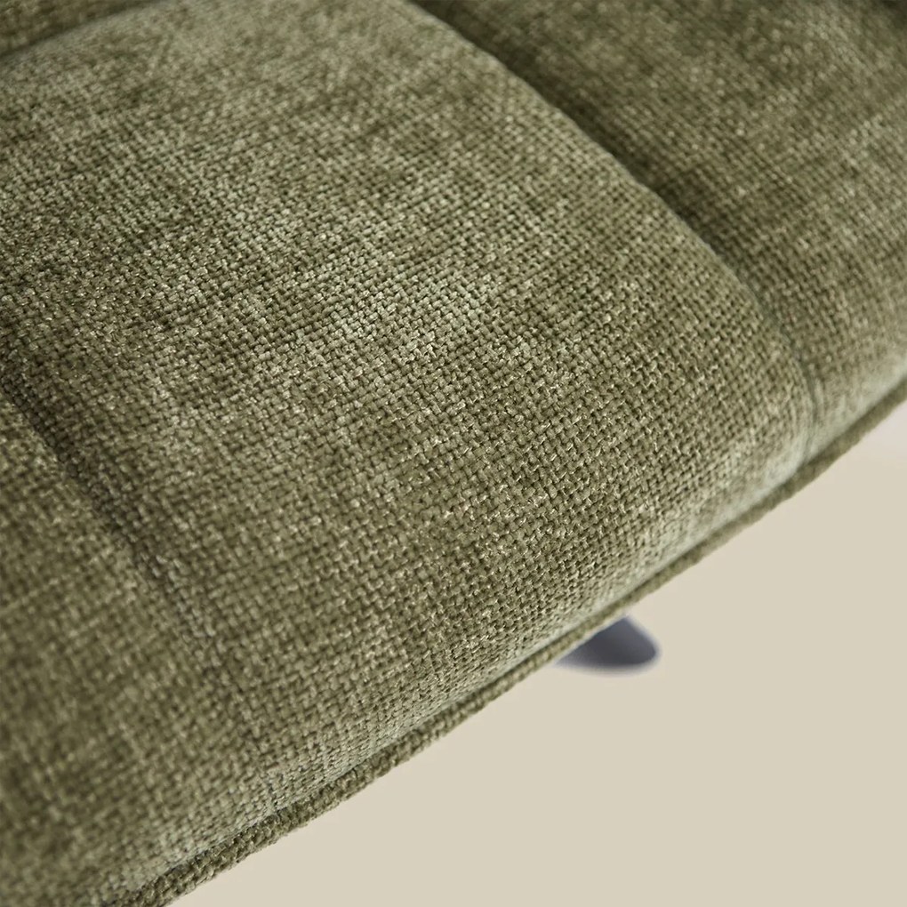 Groene Eetkamerstoel Met Stiksels
