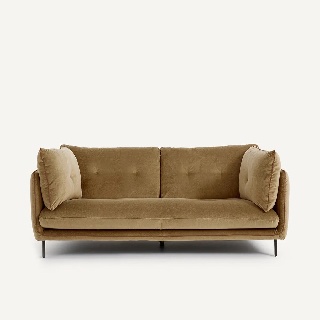 Compacte zetel in linnen fluweel, BOTERO