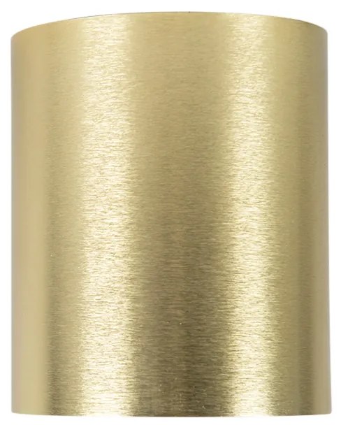 Design opbouwSpot / Opbouwspot / Plafondspot goud GU10 50mm - Tubo Design, Modern GU10 rond Binnenverlichting Lamp
