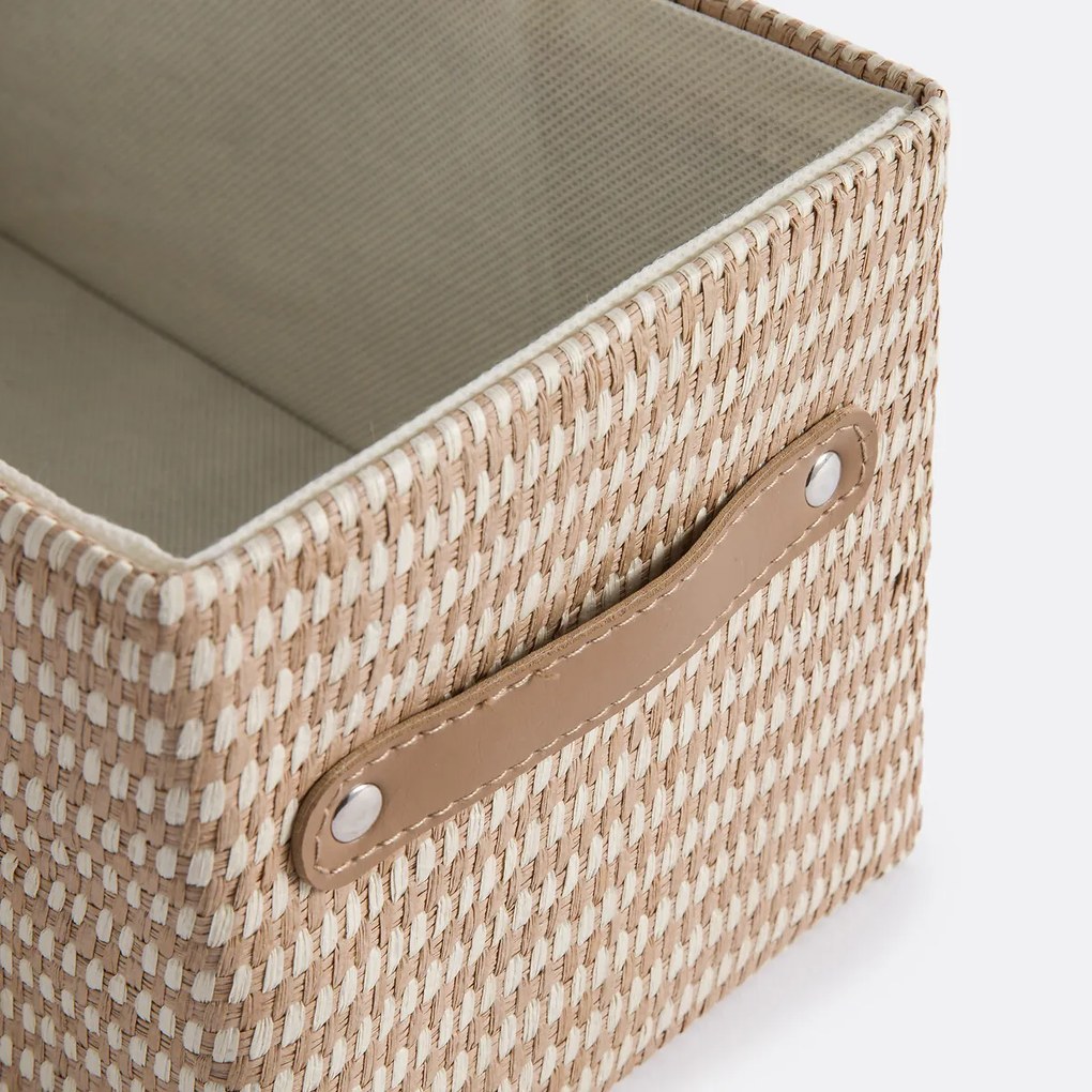 Kubusvormige mand van gevlochten papier, Osha