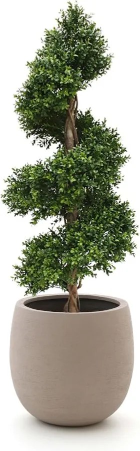 Kunstboom Designplants Luca Lifestyle | Groen Kunststof  | Inclusief bloempot | ø140x40cm | Geschikt voor buiten en binnen | Kees Smit Tuinmeubelen