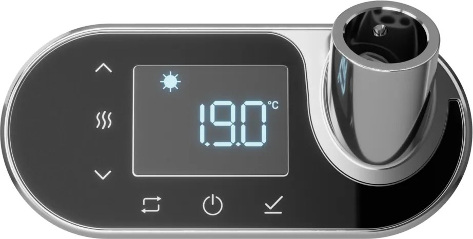 Plieger Nexus ovale WiFi thermostaat chroom