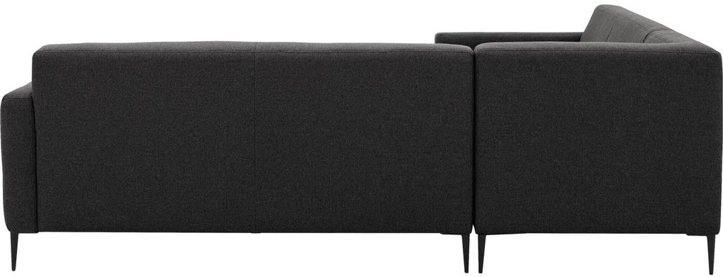 Goossens Key West grijs, stof, 2-zits, modern design