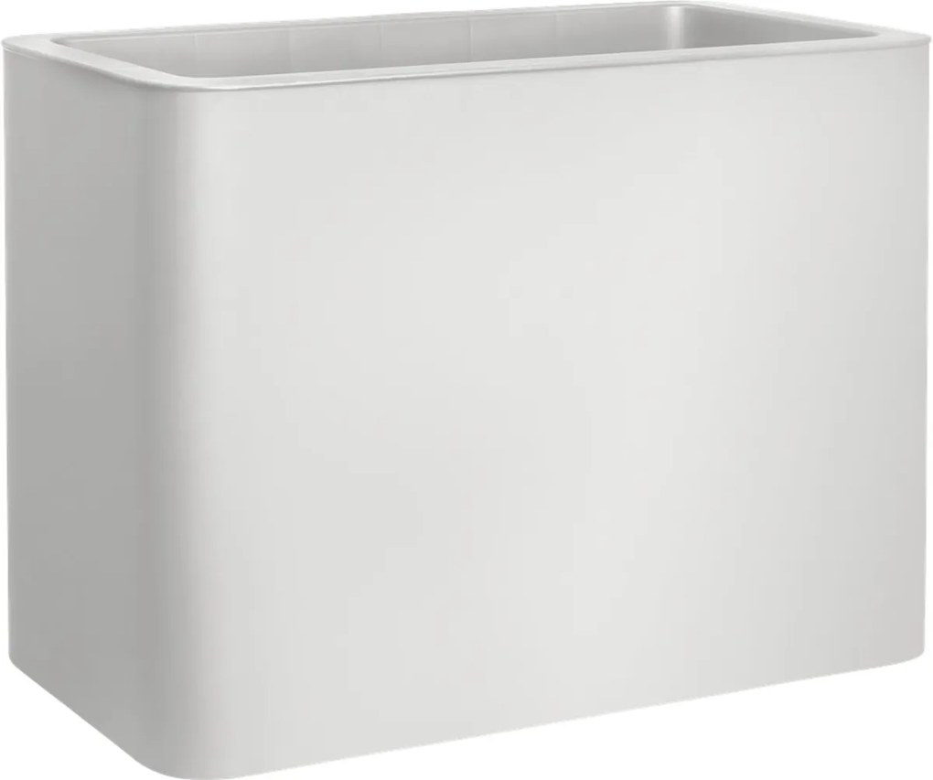 Florus Jive Terras Hoog 80cm Plantenbak - L39 x W78 x H60.2 cm - Wit - Scheidingswand