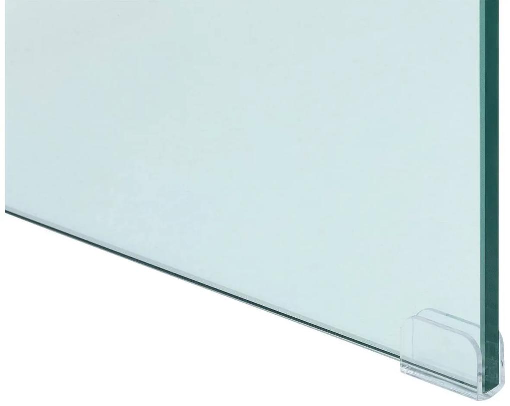 Goossens Basic Salontafel Imagine rechthoekig, glas transparant, modern design, 63 x 48 x 50 cm
