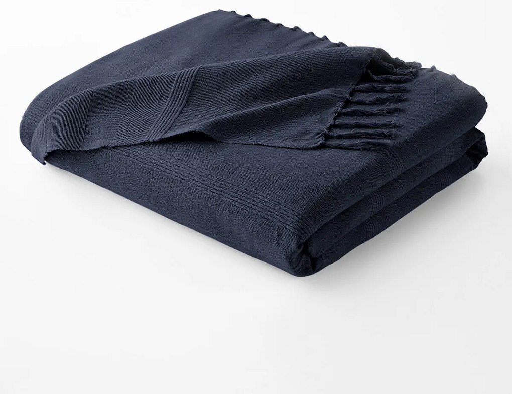 Katoenen plaid met franjes, Nedo