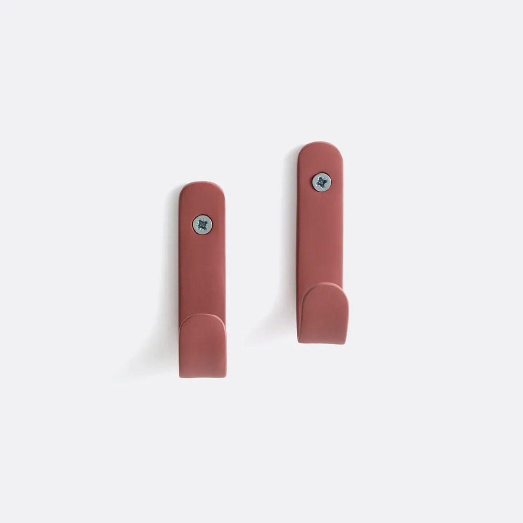 Set van 2 metalen kapstokken , Hiba