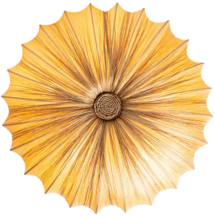 Japandi plafondlamp beige 60cm 5-lichts - Plu