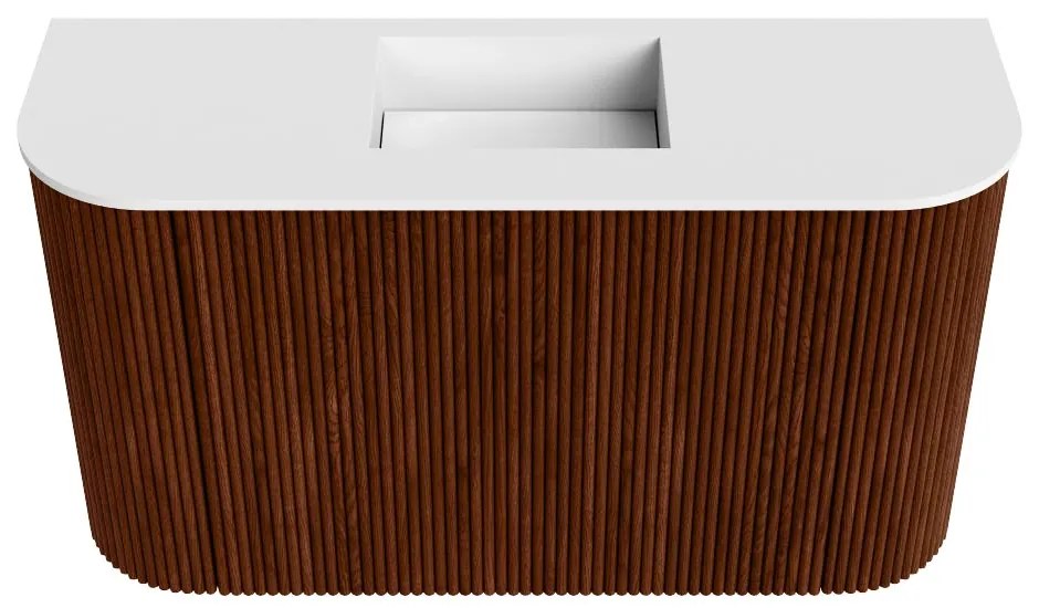 Mondiaz Joya 75cm toiletmeubel ronding links/rechts ruby met wastafel faye midden zonder kraangat talc
