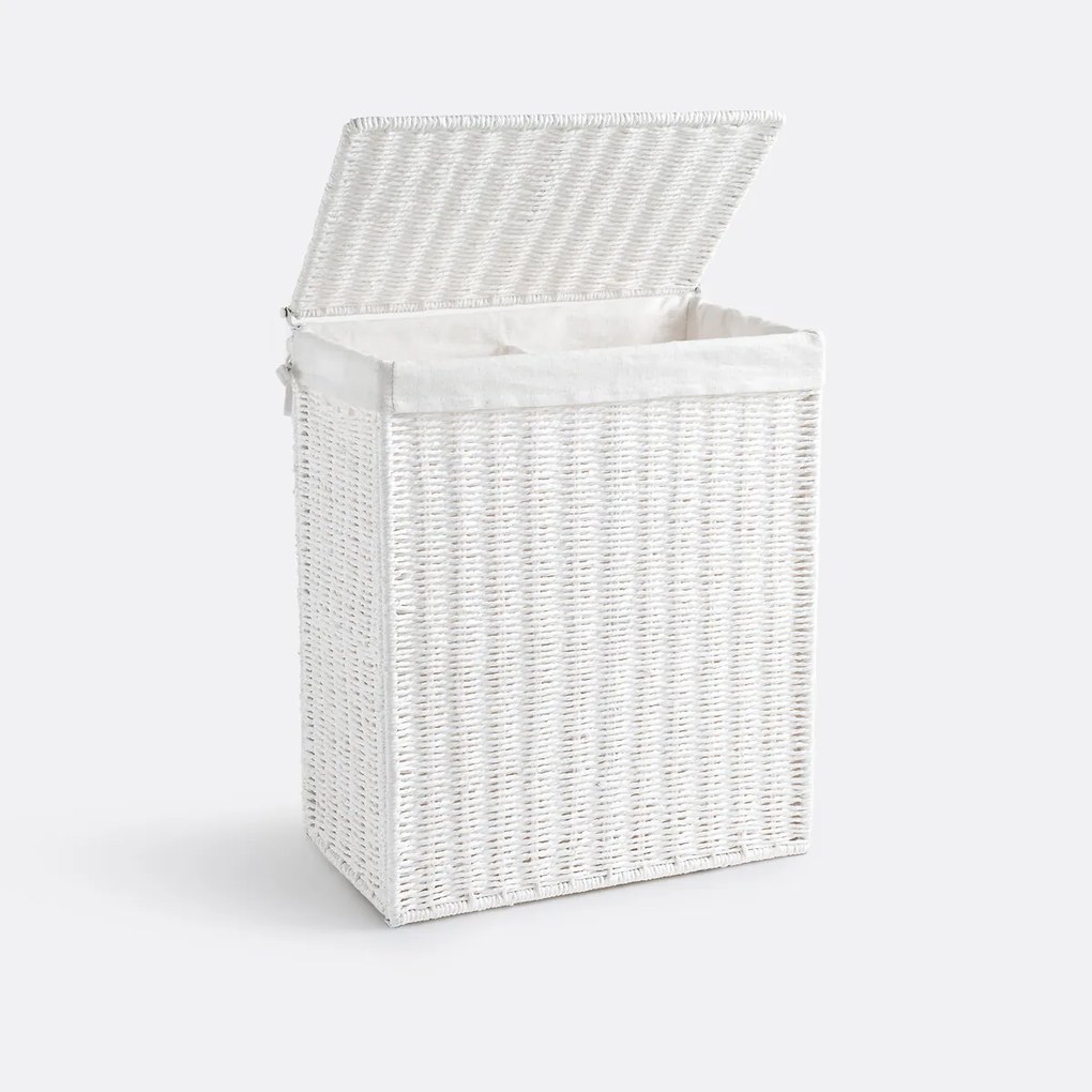 Wasmand met twee compartimenten, Papeli