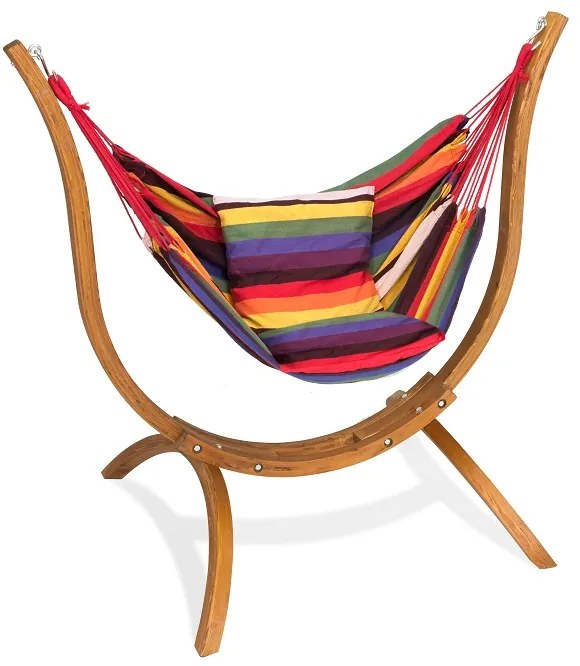 Hangmat met houten standaard Dakar Garden Point