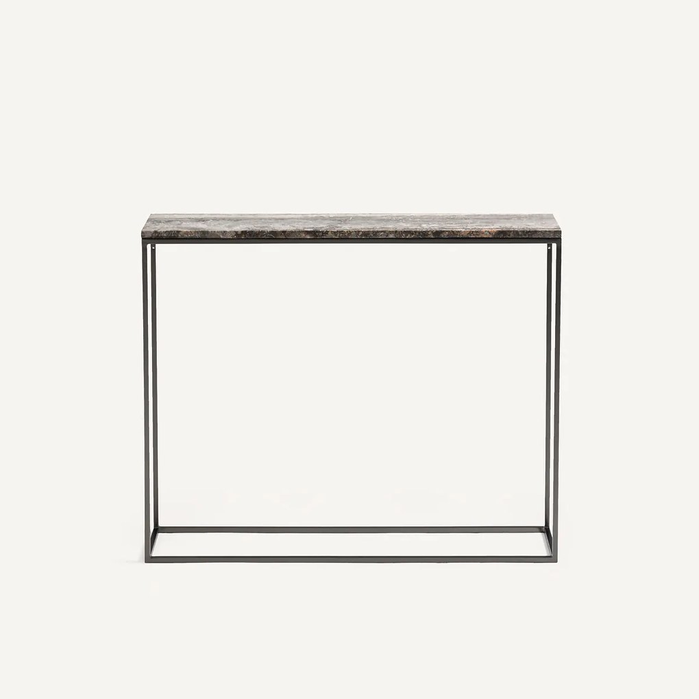Wandtafel bovenblad in travertijn, Mahaut