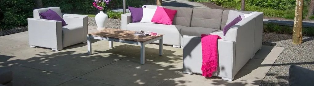 4 Seasons outdoor | Tavira  Loungeset    antraciet weerbestendig