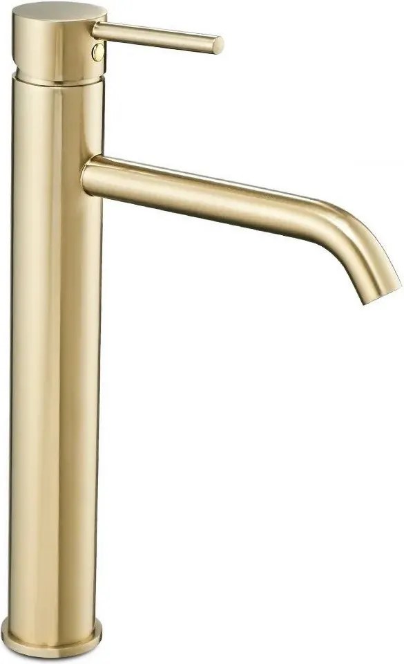 Wastafelkraan Rea Lungo Gold High