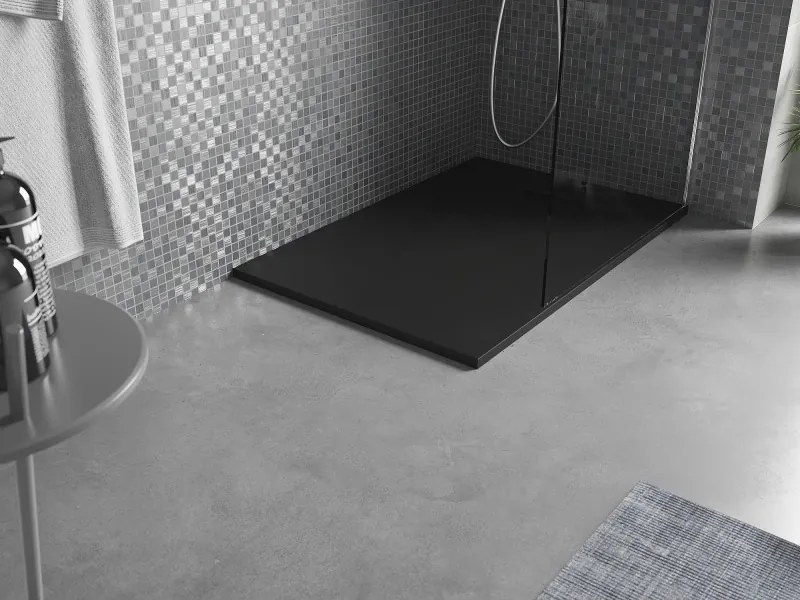 Mexen Otto rechthoekige douchebak SMC 100 x 90 cm, zwart - 4N709010