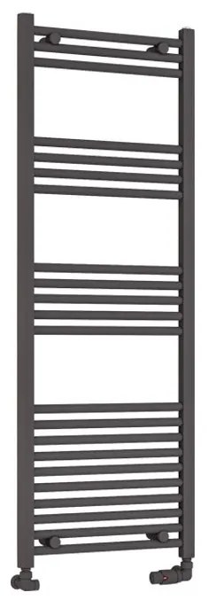 Eastbrook Wendover handdoekradiator 50x140cm 642W antraciet mat