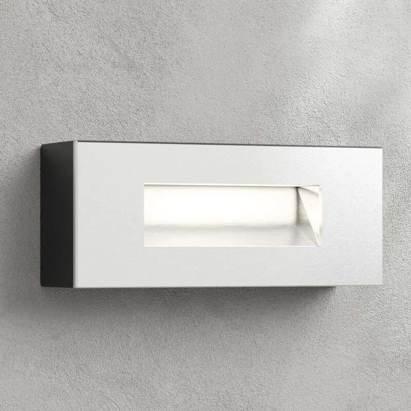 LED inbouwlamp Jody, 19 cm, drukgegoten alumium